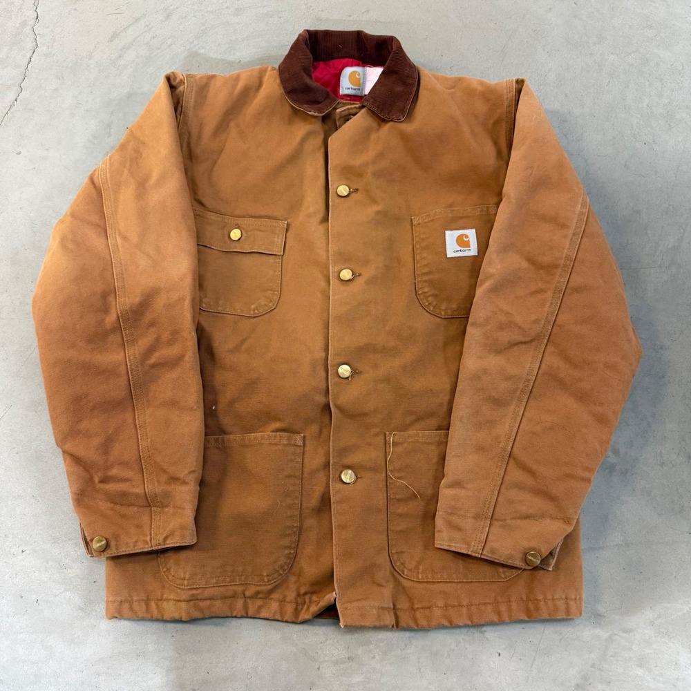 1990s vintage carhartt chore canvas jacket - Picture 1 of 4